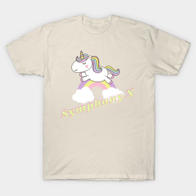 symphony x ll unicorn T-Shirt by j and r